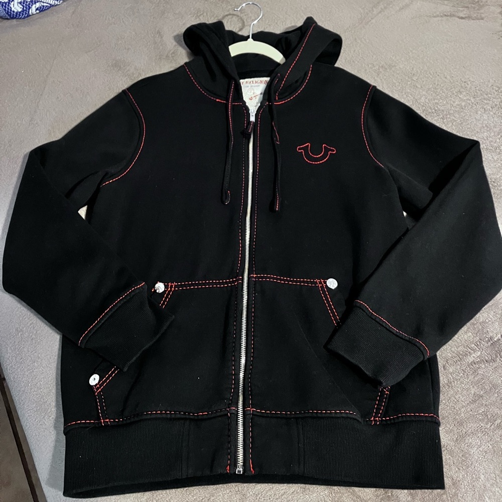 True Religion Zip Up Hoodie